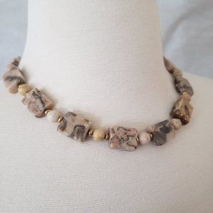 OOAK Kriaytions Stone Handmade Necklace New